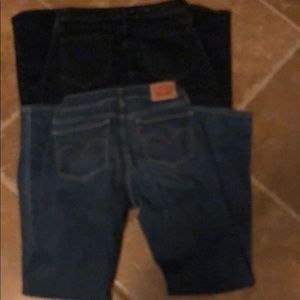 Calvin Klein and Levi Jeans
